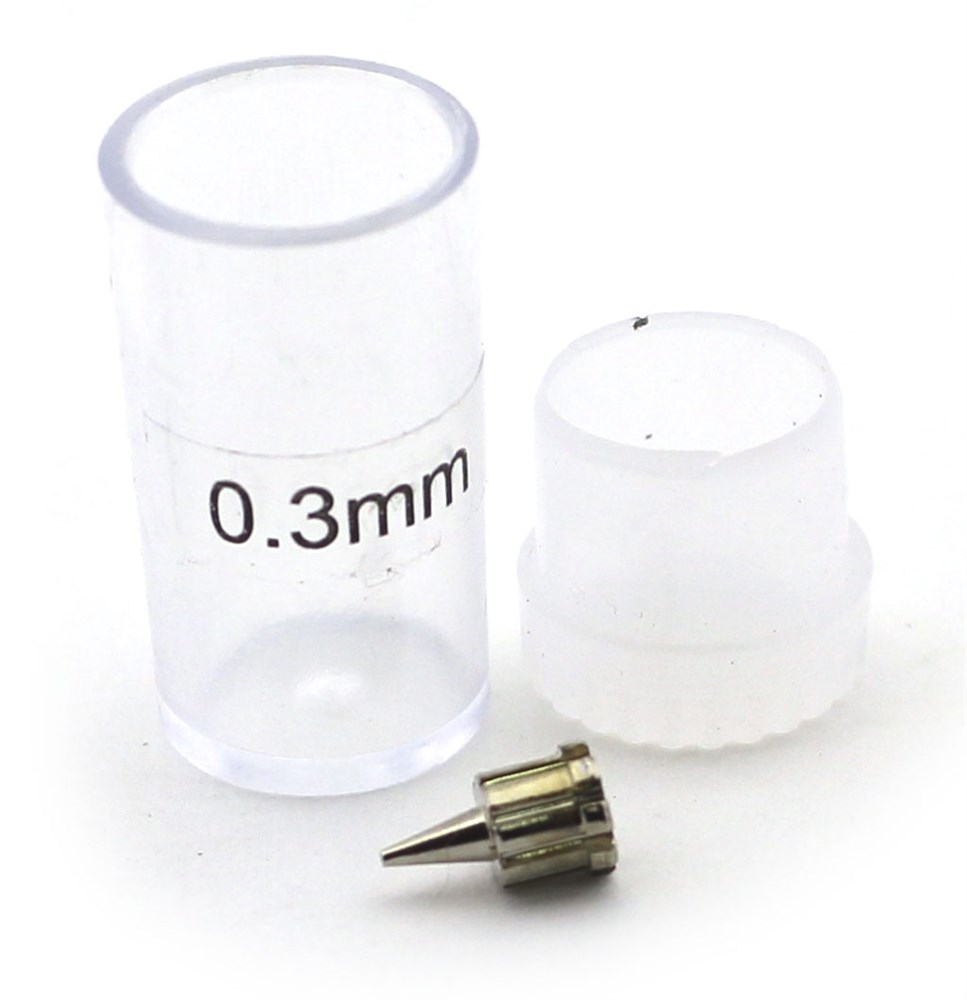 Комплектующие для аэрографа / сопло корончатое для аэрографа, диаметр 0,3 мм